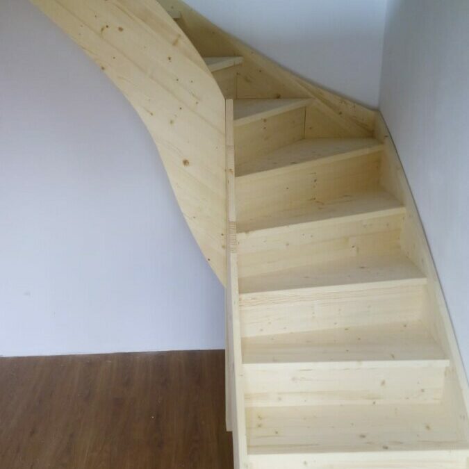 Dřevěné schody 1